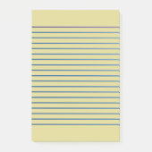 Lined Beige Post-it® Notes (Voorkant)