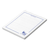 Lined niet zo gek kat dame Notitieblok (Linkerzijde)