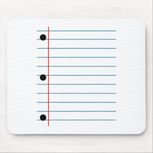 Lined Notitieboek Papier Groep Halloween Kostuum Muismat