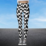 Lined Patterned Abstract Zwart-wit Leggings<br><div class="desc">Stap in het kunstzinnige ritme met onze "Abstracte Vervormde Checker-Leggings" van WizCraft. Dit zwart-wit ontwerp is niet alleen een patroon; het is een dans van lijnen en vormen die de prachtig onvoorspelbare wendingen van het leven weerspiegelen. Voel je geïnspireerd en gehuld in comfort, want elke controle en curve wordt een...</div>