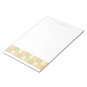 LINED SCHRIJVEN Recipe Page Keukenkeuken Aangepast Notitieblok