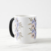 Linee morbide e armoniose magische mok (Voorkant links)