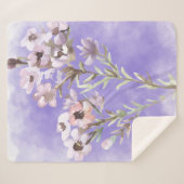 Linee morbide e armoniose sherpa deken (Voorkant (horizontaal))