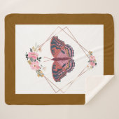 Linee morbide e armoniose sherpa deken (Voorkant (horizontaal))