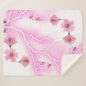 Linee morbide e armoniose sherpa deken (Voorkant (horizontaal))