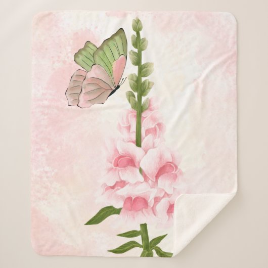 Linee morbide e armoniose sherpa deken (Voorkant)