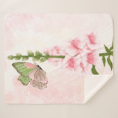 Linee morbide e armoniose sherpa deken (Voorkant (horizontaal))