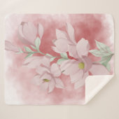 Linee morbide e armoniose sherpa deken (Voorkant (horizontaal))