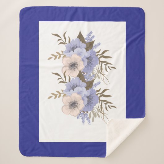 Linee morbide e armoniose sherpa deken (Voorkant)