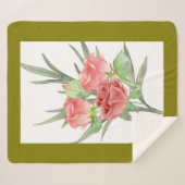 Linee morbide e armoniose sherpa deken (Voorkant (horizontaal))