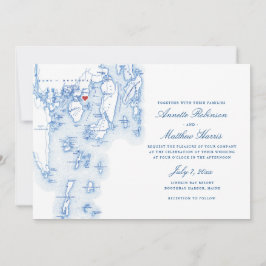 Linekin Bay Resort All-in-One QR-code RSVP Wedding Kaart