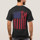 Lineman American Flag T-shirt (Achterkant)
