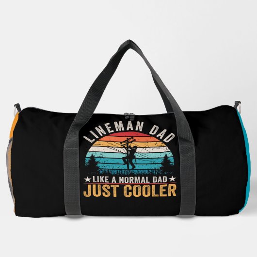 Lineman Dad Cooler Sunset Plunjezak (Achterkant)