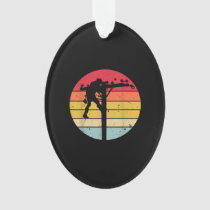 Lineman Electricia Gift Ornament