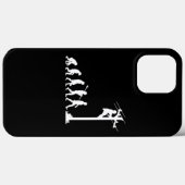 lineman evolution electrician lineman  Case-Mate iPhone case (Achterkant (horizontaal))