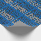 Lineman Extraordinaire Cadeaupapier (Hoek)