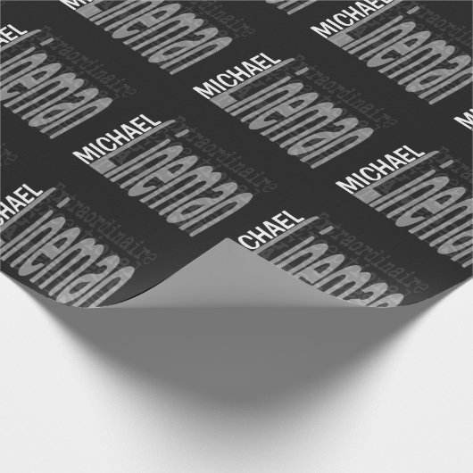 Lineman Extraordinaire Cadeaupapier (Hoek)