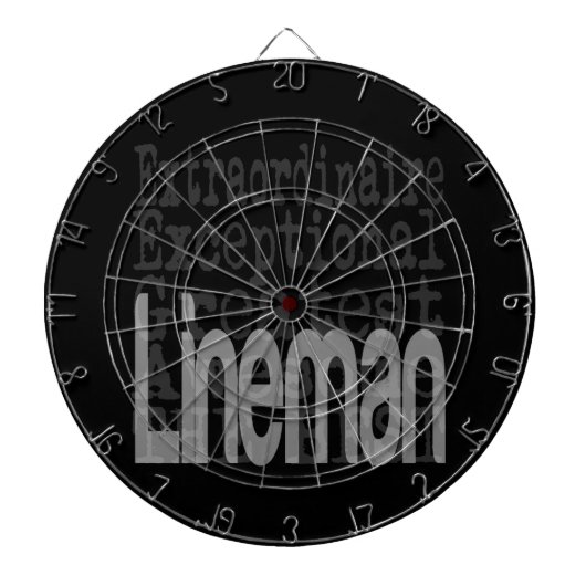 Lineman Extraordinaire Dartbord (Voorkant)