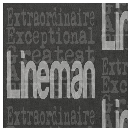 Lineman Extraordinaire Stof (Close Up)