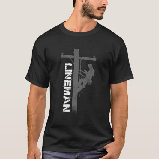 Lineman Hoodie T-shirt (Voorkant)