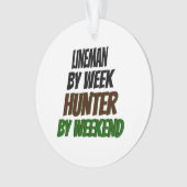 Lineman Hunter Ornament (voorkant)