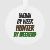 Lineman Hunter Ornament (voorkant)