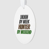 Lineman Hunter Ornament (voorkant)