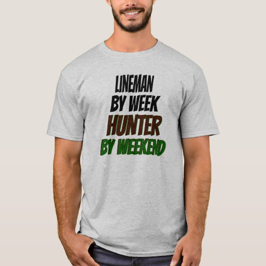 Lineman Hunter T-shirt (Voorkant)