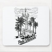 Lineman Le Dancin' Electrician Gift For Men Husban Muismat (Voorkant)