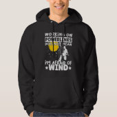 Lineman Lineworker are not afraid of wind Electric Hoodie (Voorkant)