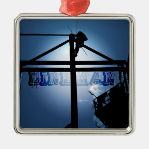 Lineman Ornament