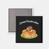 Lineman Pancake maker Football Magneet (Voorkant / Achterkant)