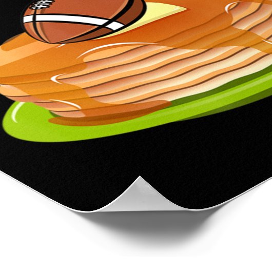 Lineman Pancake maker Football Poster (Hoek)