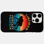 Lineman Pannenkoeken Maker - American Football Case-Mate iPhone Case (Achterkant (horizontaal))