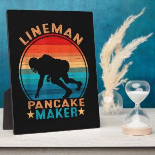 Lineman Pannenkoeken Maker - American Football Fotoplaat