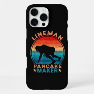Lineman Pannenkoeken Maker - American Football iPhone 16 Pro Max Hoesje