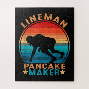 Lineman Pannenkoeken Maker - American Football Legpuzzel