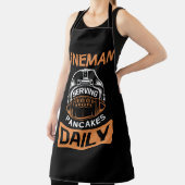 lineman-serveren-pannenkoeken-dagelijks-tshirt-ont schort (Insitu)