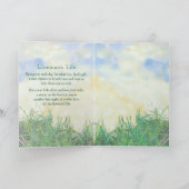 Lineman's Life Origineel schilderij en gedicht Kaart (Binnen)