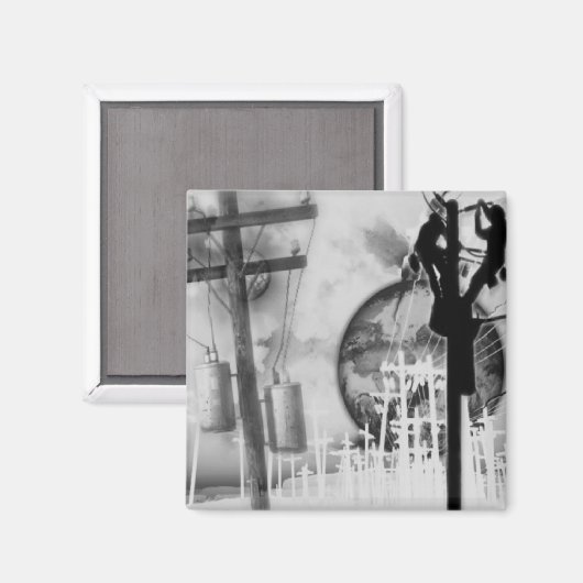 Lineman's Magnet (Voorkant / Achterkant)