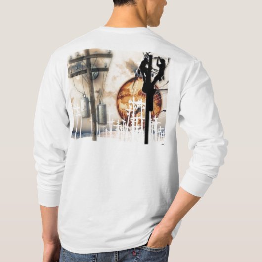 Lineman's Shirt met lange hoes (Achterkant)