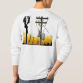 Lineman's Shirt met lange hoes (Achterkant)