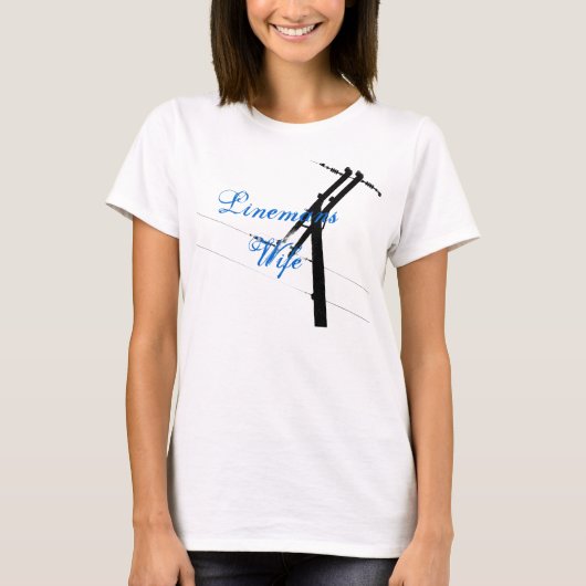 Linemans Wife, Burnout T-shirt (Voorkant)