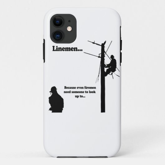 Linemen Omdat Case-Mate iPhone Case (Achterkant)