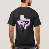 Linemen over Texas Graphic T-shirt (Achterkant)