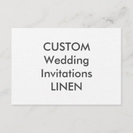 LINEN 100 lb 6,25 x 4,5-inch bruiloft Kaart