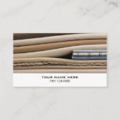 Linen Bedsheets, droog wasgoed, reinigingsservice Visitekaartje (Voorkant)