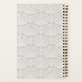 Linen Beige | Deco Fans Personalized Notitieboek (Achterkant)