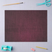 Linen Burgundy Bordeaux Rubin Bridal Wedding Birth Tissuepapier (Craft)