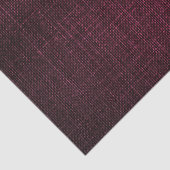 Linen Burgundy Bordeaux Rubin Bridal Wedding Birth Tissuepapier (Detail)